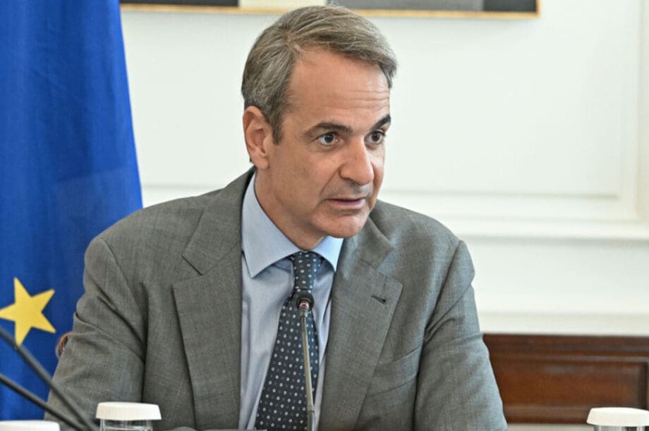 Ο πρωθυπουργός Κυριάκος Μητσοτάκης