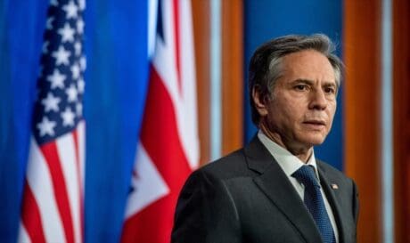Ο υπουργός Εξωτερικών των ΗΠΑ Άντονι Μπλίνκεν.