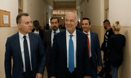 Ο υπουργός Δικαιοσύνης κ. Γιώργος Φλωρίδης.