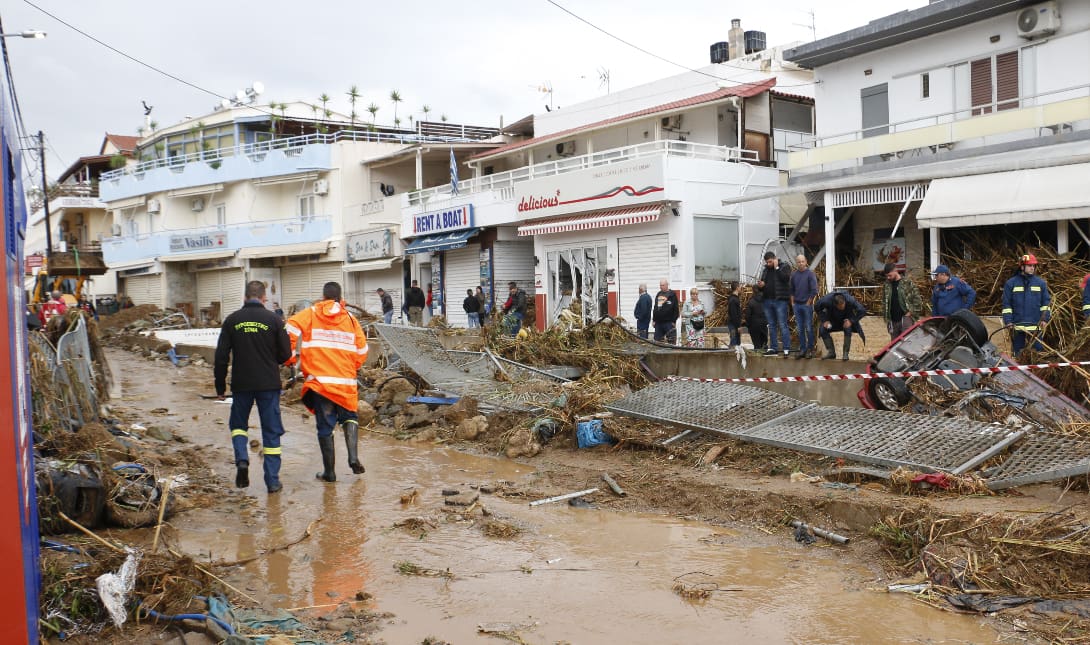 Πλημμύρες Γαλλία καταστροφές