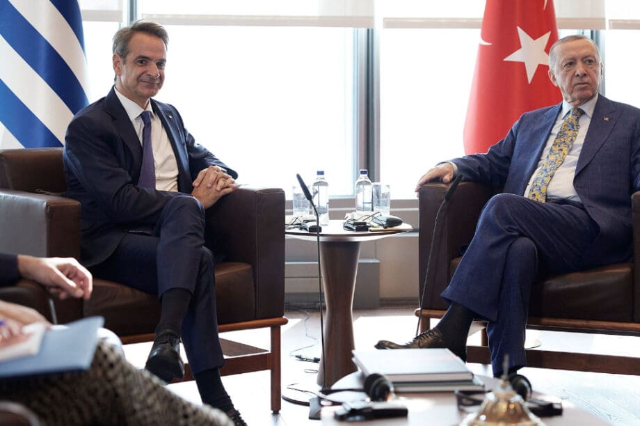 Κυριάκος Μητσοτάκης Ρετζέπ Ταγίπ Ερντογάν
