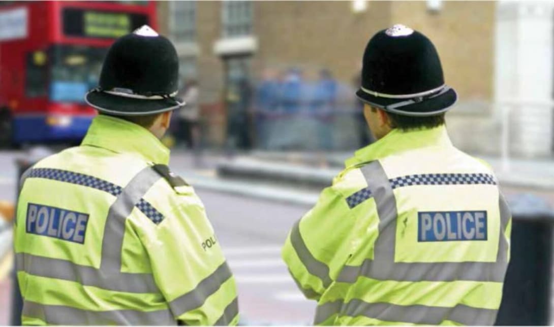 Αστυνομικοί στη Μεγάλη Βρετανία Αγγλία Αστυνομία