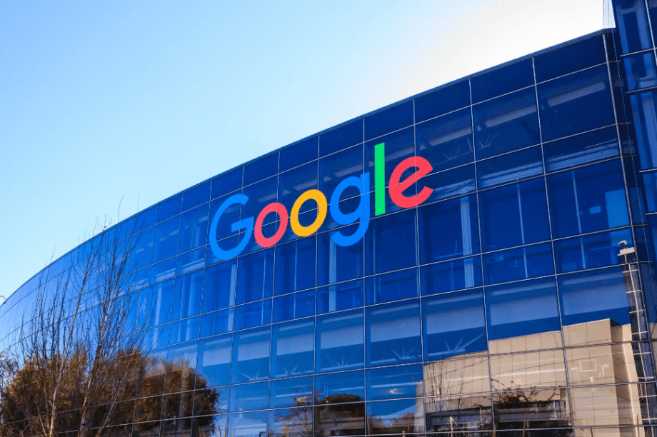 google εταιρεία κολοσσός λογότυπο κτίριο