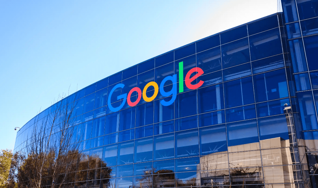 google εταιρεία κολοσσός λογότυπο κτίριο
