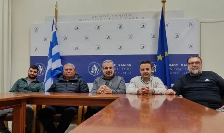 13ο Ράλλυ Χανίων συνάντηση Αντιδήμαρχος Αθλητισμού Αγωνιστική Λέσχη Αυτοκινήτου Χανίων