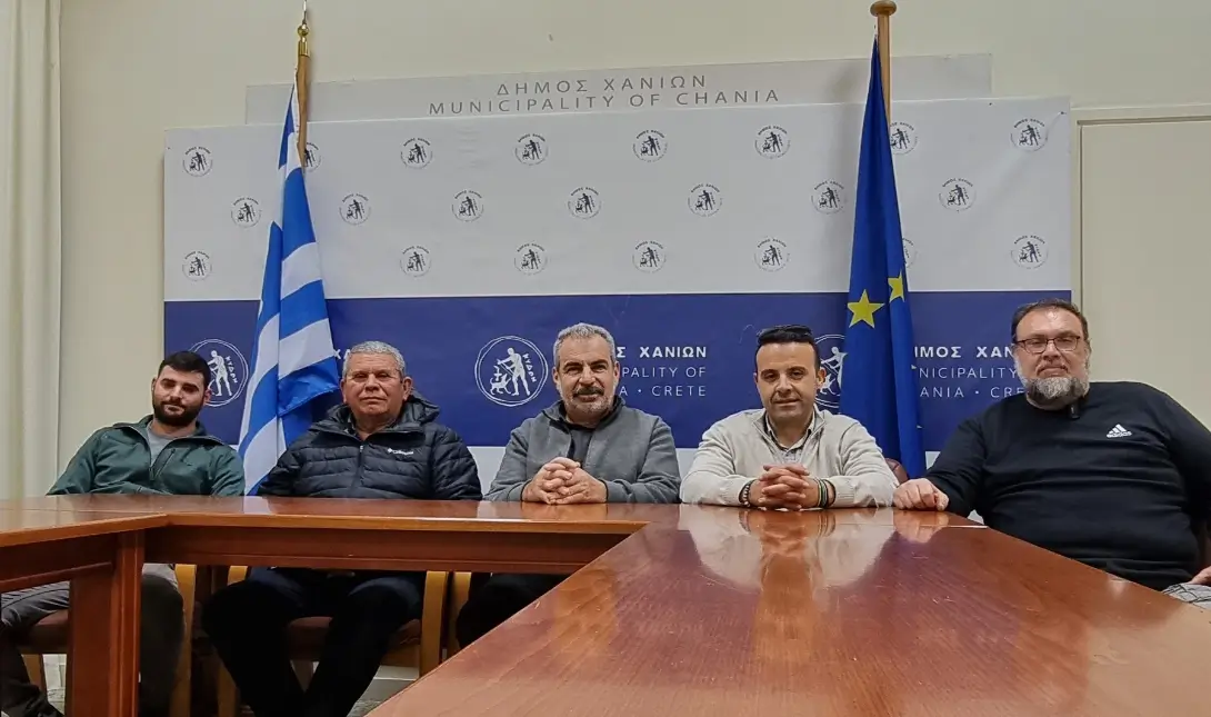 13ο Ράλλυ Χανίων συνάντηση Αντιδήμαρχος Αθλητισμού Αγωνιστική Λέσχη Αυτοκινήτου Χανίων