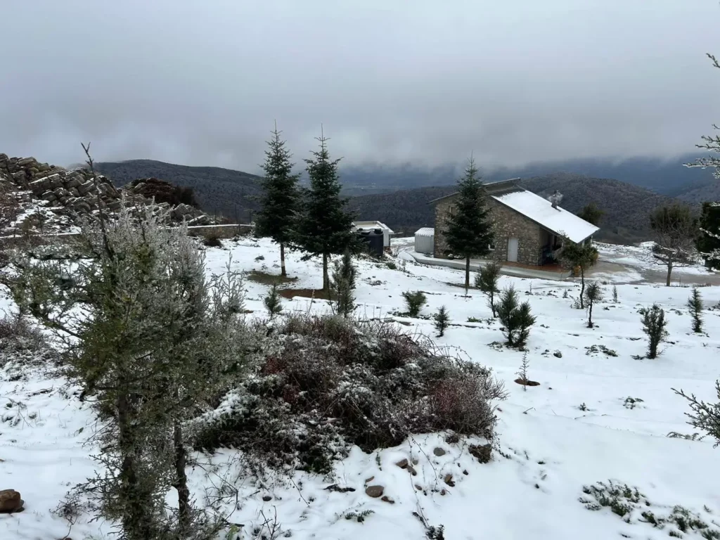 Λασιθιώτικα Όρη χιόνια