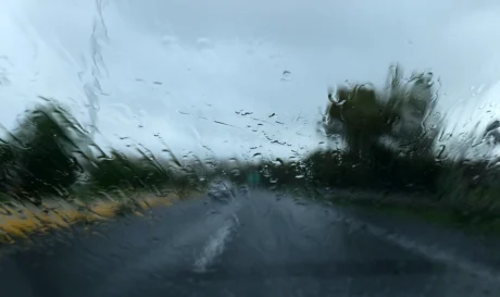 βροχή οδήγηση
