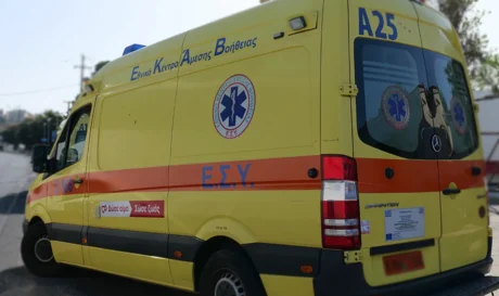 Ασθενοφόρο-ΕΚΑΒ Τροχαίο ατύχημα