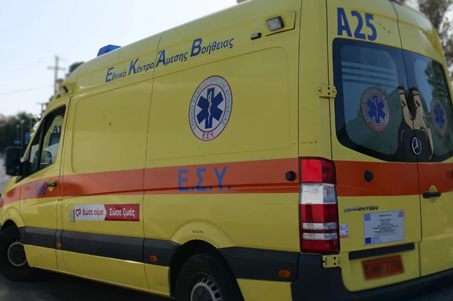 Ασθενοφόρο-ΕΚΑΒ Τροχαίο ατύχημα