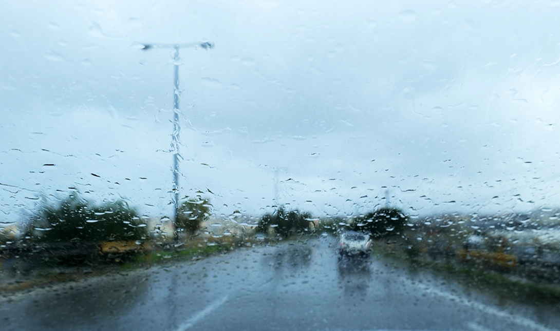 βροχή οδήγηση