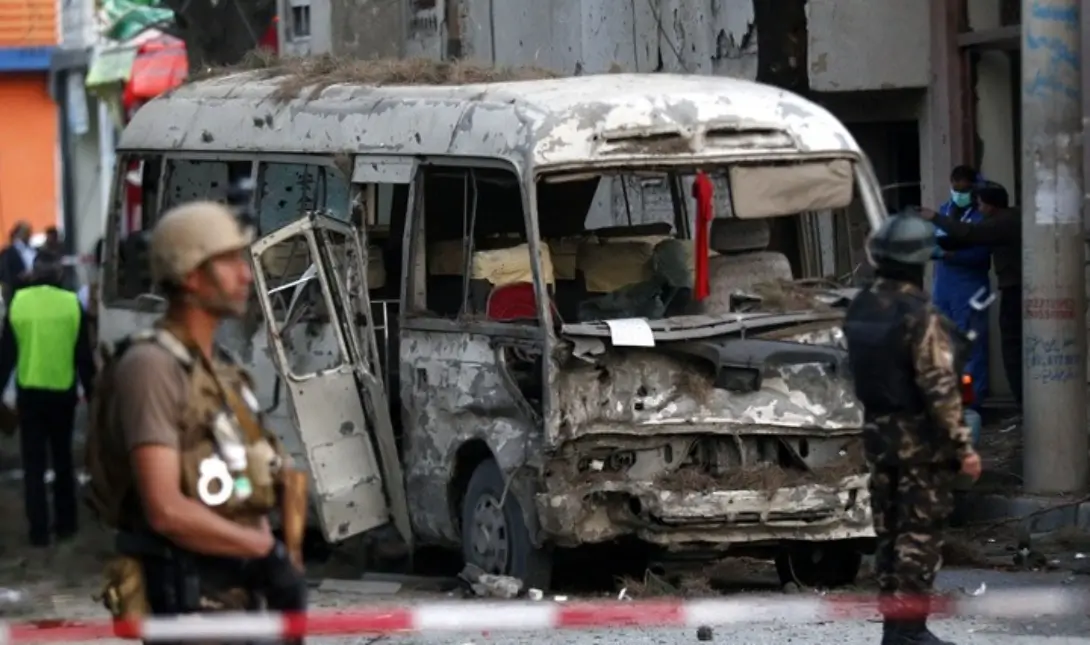 Αφγανιστάν-λεωφορείο