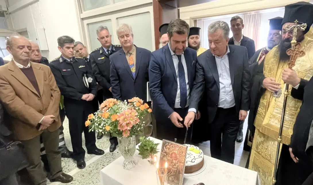 Σταύρος Αρναουτάκης κοπή πίτας