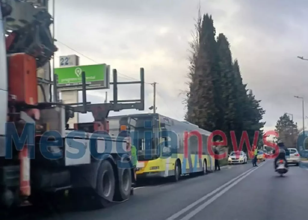 Φωτιά σε αστικό λεωφορείο 