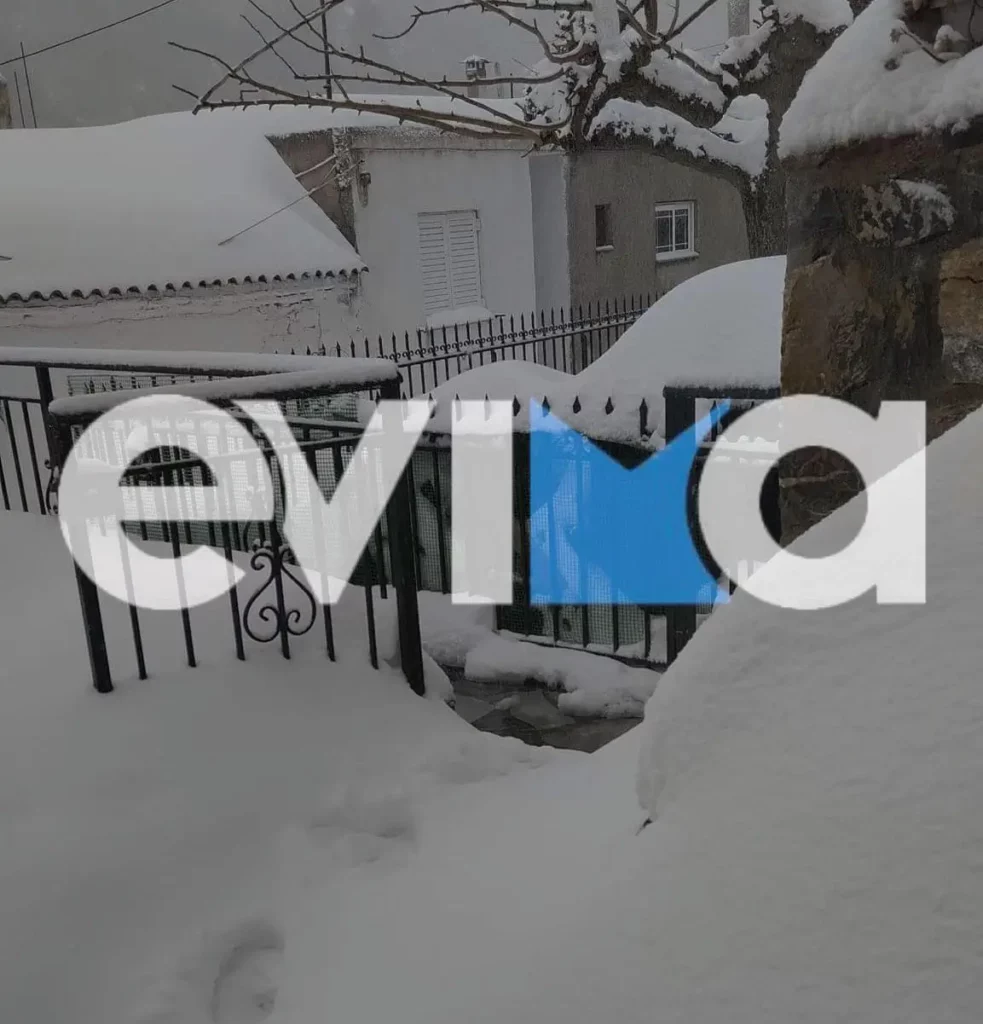 Χιόνια Εύβοια