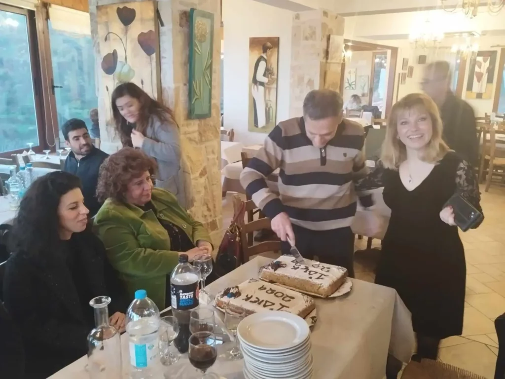 1ο ΔΙΕΚ Ηρακλείου κοπή πίτας