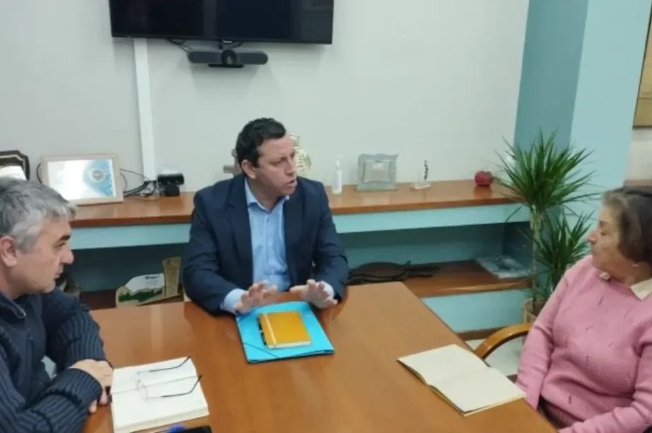 Ο Δήμαρχος Αγίου Νικολάου συναντήθηκε με την προϊστάμενη της εφορίας Αρχαιοτήτων Λασιθίου