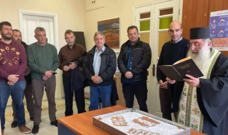 Δήμος Καντάνου Σελίνου κοπή πίτας