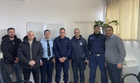 Ένωση Αστυνομικών Ηρακλείου κοπή πίτας επίσκεψη υπηρεσίες