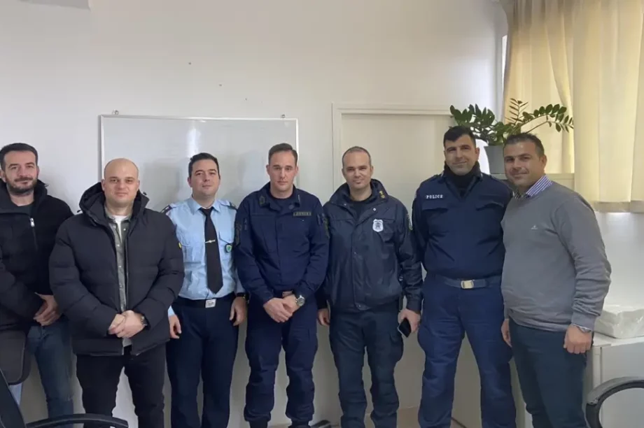 Ένωση Αστυνομικών Ηρακλείου κοπή πίτας επίσκεψη υπηρεσίες