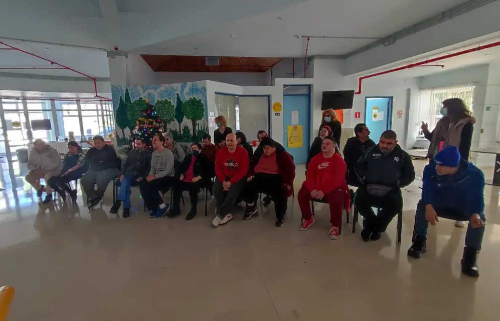 Εορταστική εκδήλωση στο κέντρο ειδικών παιδιών «Άγιος Σπυρίδων»