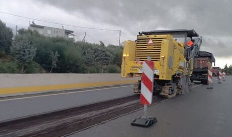 έργα ασφαλτόστρωση
