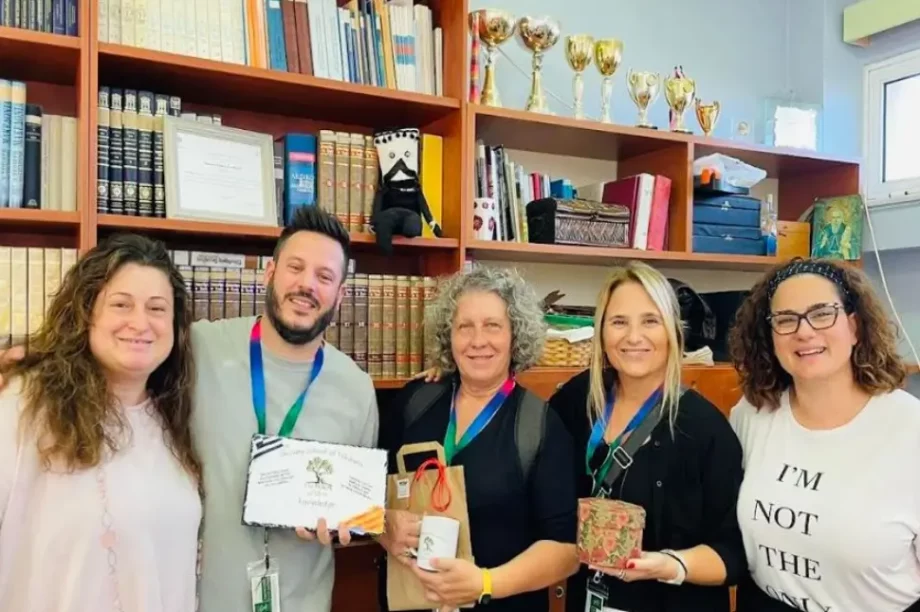 Πρόγραμμα erasmus σε δημοτικό σχολείο στα Χανιά