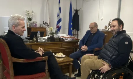 Αλέξης Καλοκαιρινός Γιώργος Καπελλάκης και Χρήστος Τζαμούσης