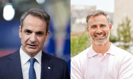 Γιώργος Καπουτζίδης Κυριάκος Μητσοτάκης