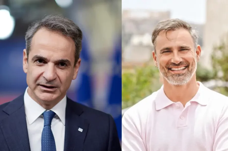Γιώργος Καπουτζίδης Κυριάκος Μητσοτάκης