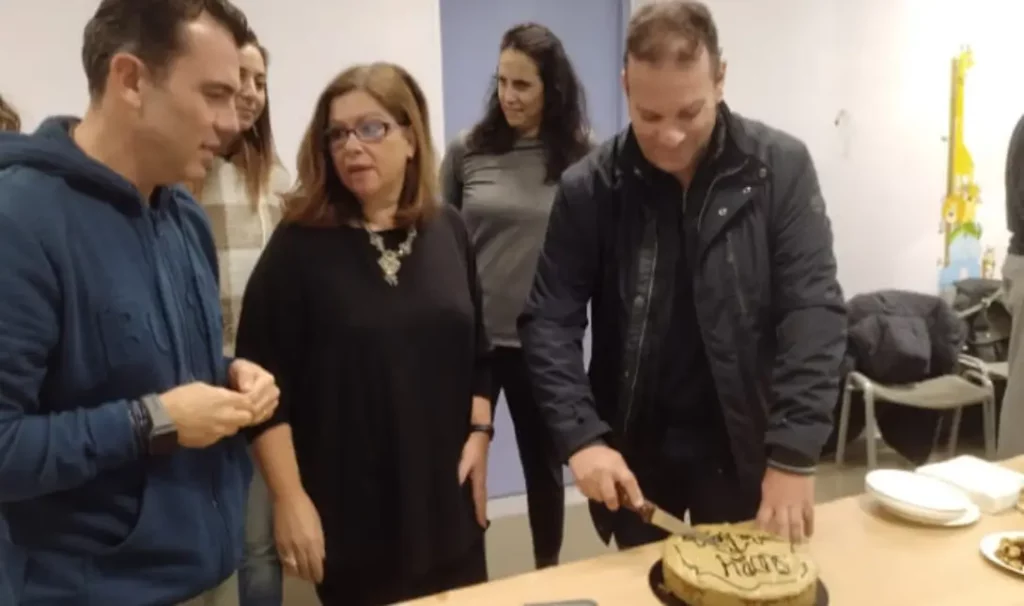 Έκοψαν την βασιλόπιτα στο δημοτικό κολυμβητήριο Ηράκλειου