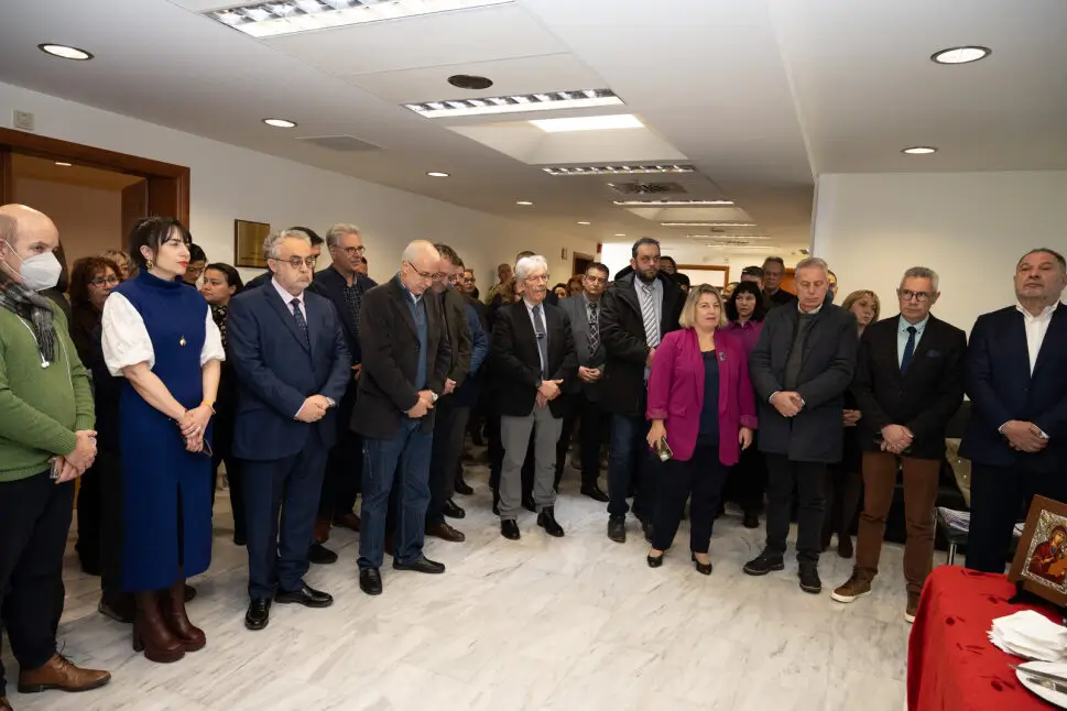 Πανεπιστημιούπολη Βουτών κοπή πίτας