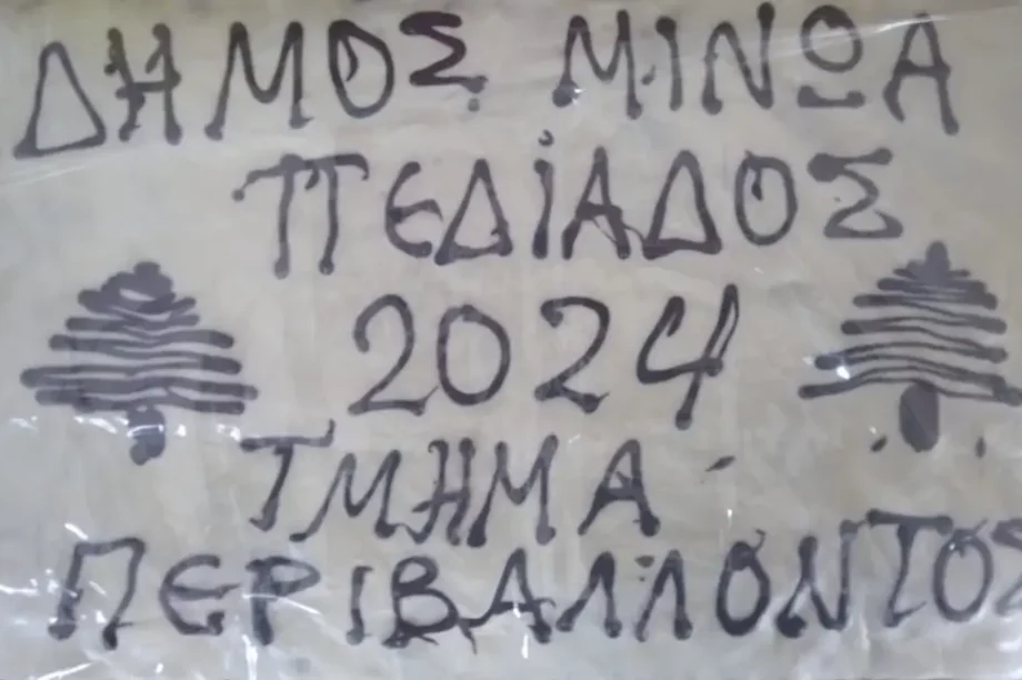 Δήμος Μινώα Πεδιάδας: Οι εργαζόμενοι του τμήματος περιβάλλοντος έκοψαν πίτα