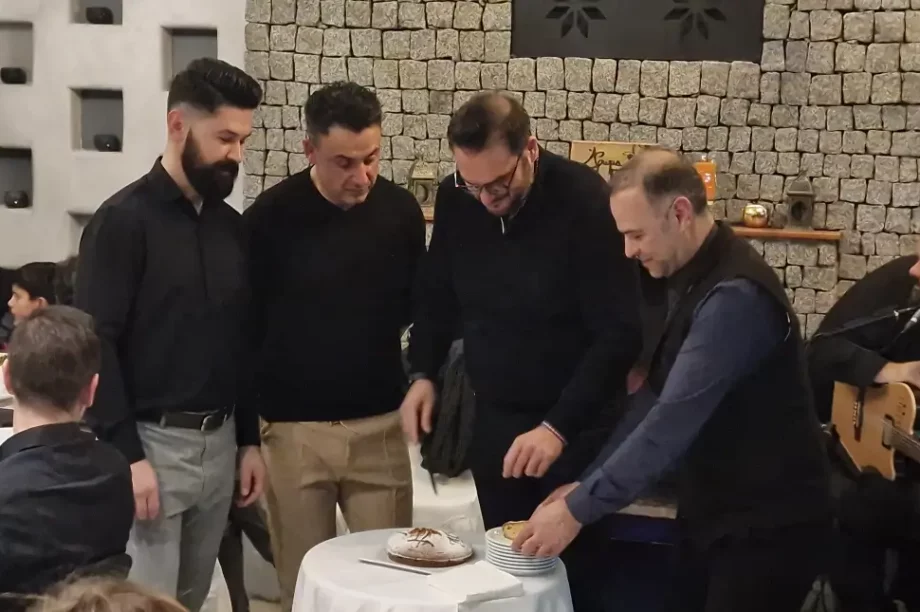 Ο Σύλλογος Κρητικών Ημαθίας έκοψε τη βασιλόπιτά του