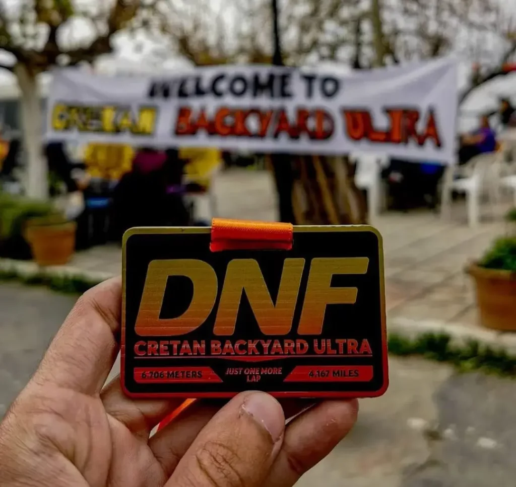 2o Cretan Backyard Ultra