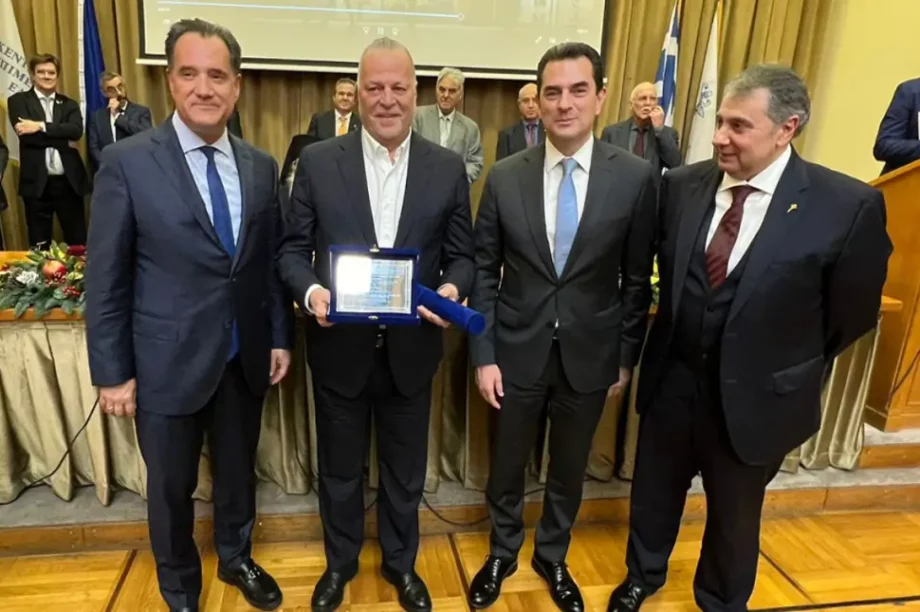 Ευάγγελος Μυτιληναίος βράβευση