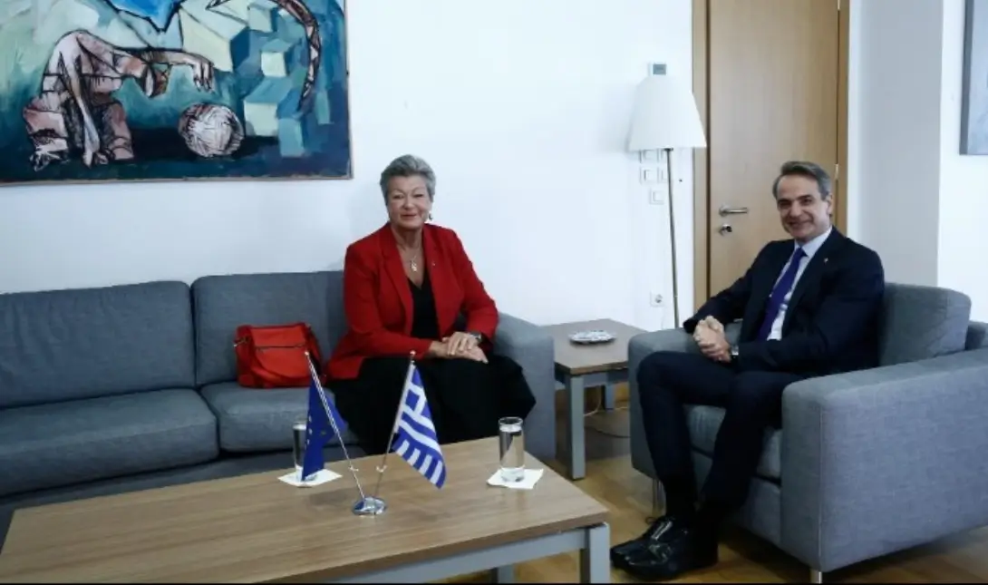 Κυριάκος Μητσοτάκης συνάντηση μεταναστευτικό