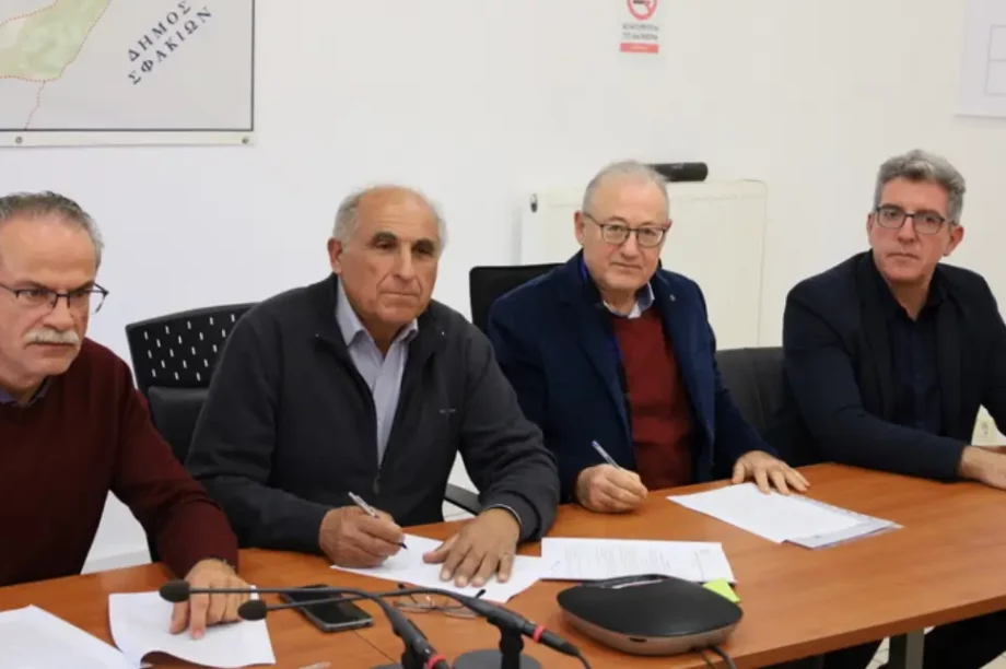Νέα δεξαμενή Δήμος Πλατανιά
