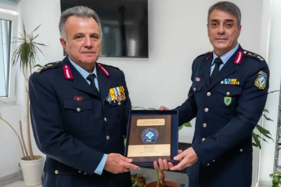 Γενικός Περιφερειακός Αστυνομικός Διευθυντής Κρήτης ο Νίκος Σπυριδάκης