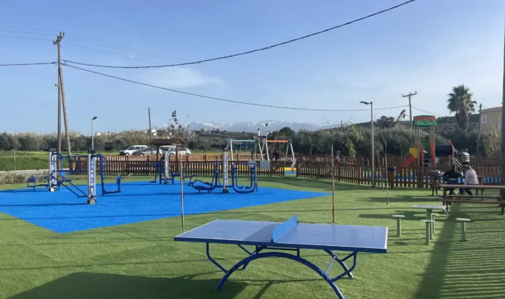 νέος υπαίθριος χώρος αναψυχής