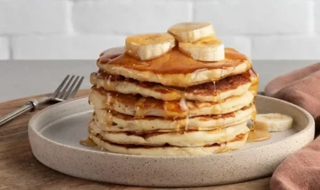 pancakes με μπανάνα