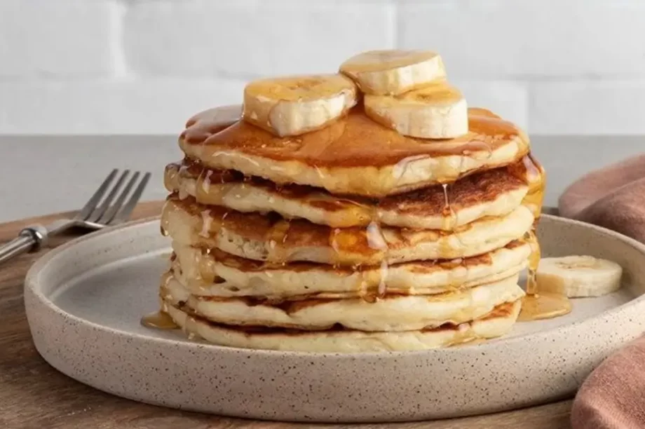 pancakes με μπανάνα