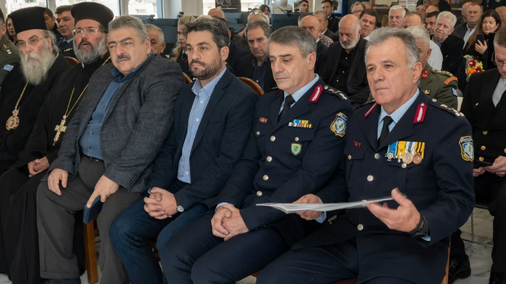 Γενικός Περιφερειακός Αστυνομικός Διευθυντής Κρήτης ο Νίκος Σπυριδάκης