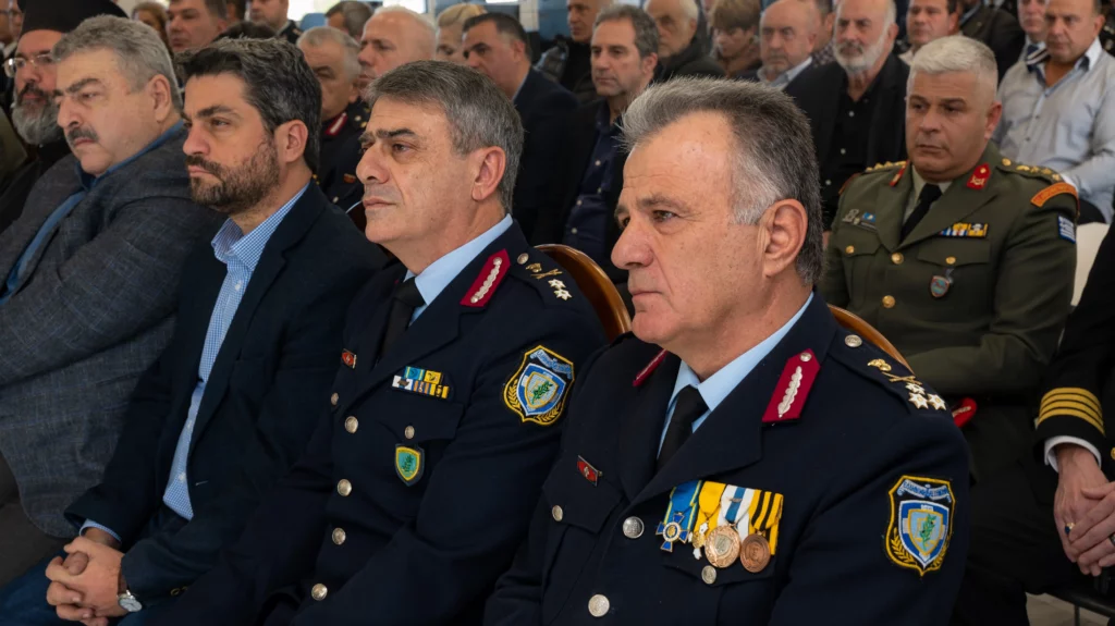 Γενικός Περιφερειακός Αστυνομικός Διευθυντής Κρήτης ο Νίκος Σπυριδάκης