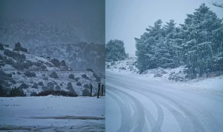 Χιονισμένη Πάρνηθα