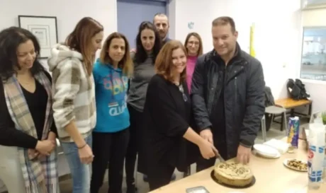 Έκοψαν την βασιλόπιτα στο δημοτικό κολυμβητήριο Ηράκλειου