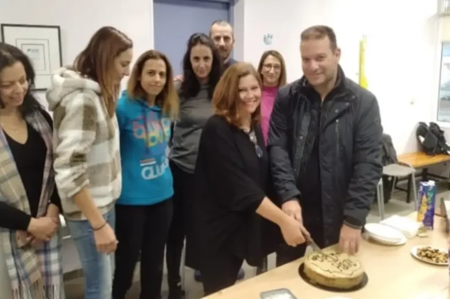 Έκοψαν την βασιλόπιτα στο δημοτικό κολυμβητήριο Ηράκλειου