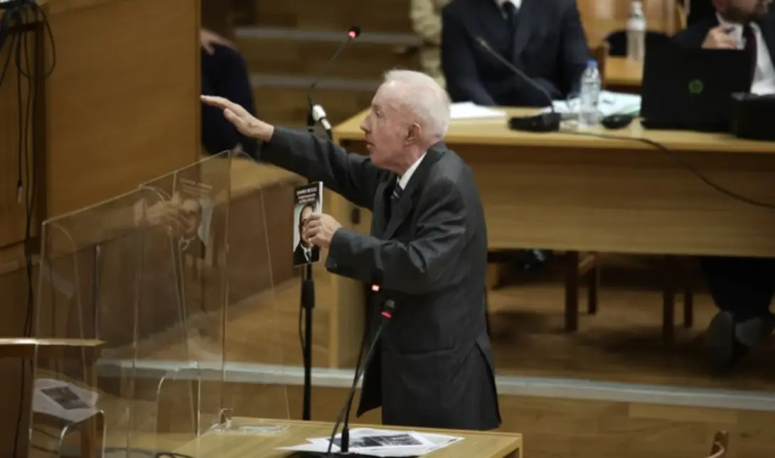 Πλεύρης ναζιστικός χαιρετισμός Δικαστήριο Διαγραφή από Δικηγορικό Σύλλογο Αθηνών