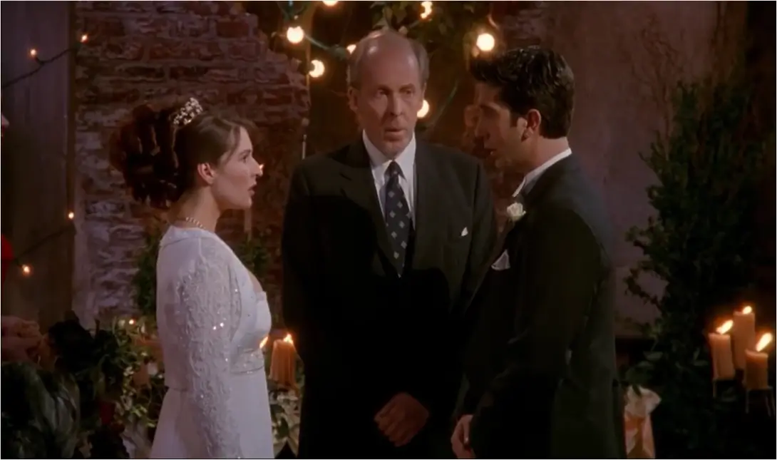 The one with Ross Wedding Friends επεισόδιο