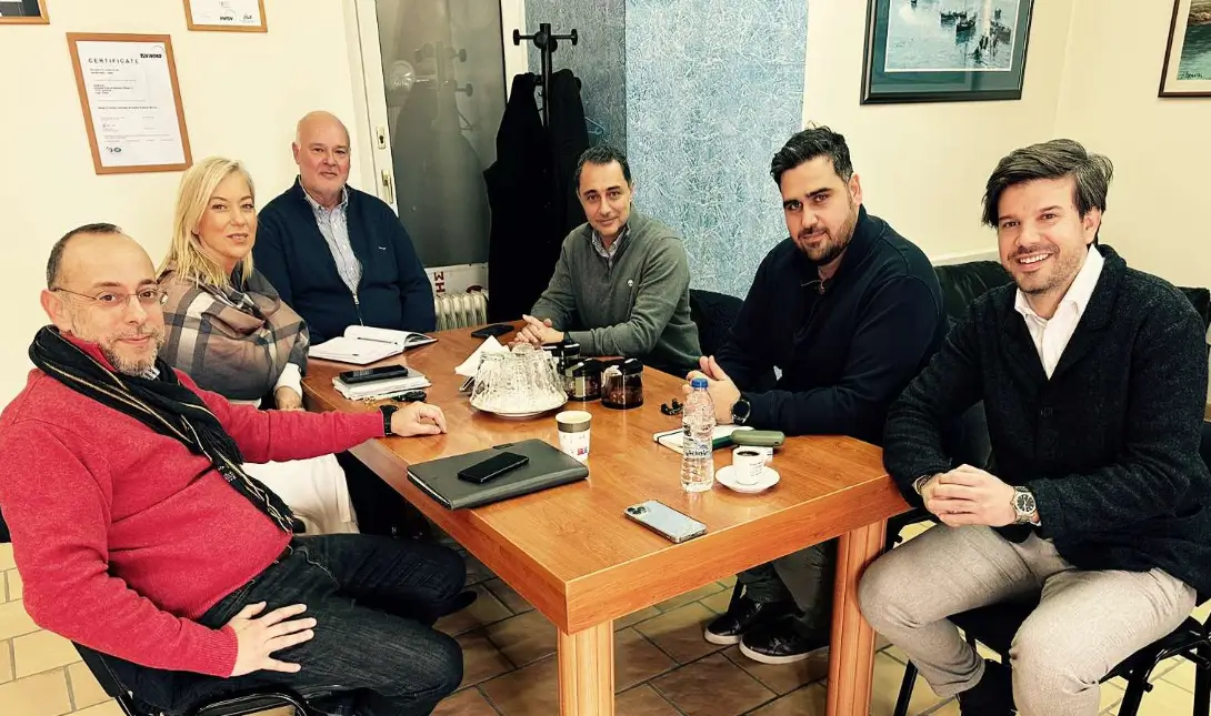 Ο Μάξιμος Σενετάκης συναντήθηκε με τον Σύνδεσμο Επιχειρήσεων της Βιομηχανικής Ζώνης Ηρακλείου
